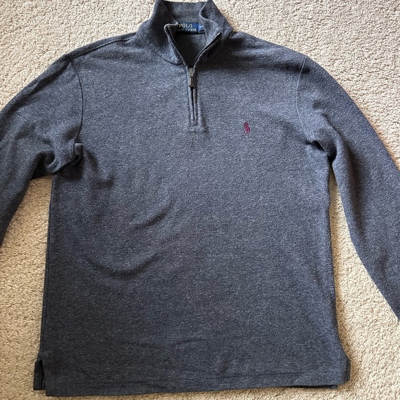Polo Quarter Zip Gray - Picture 4 of 4